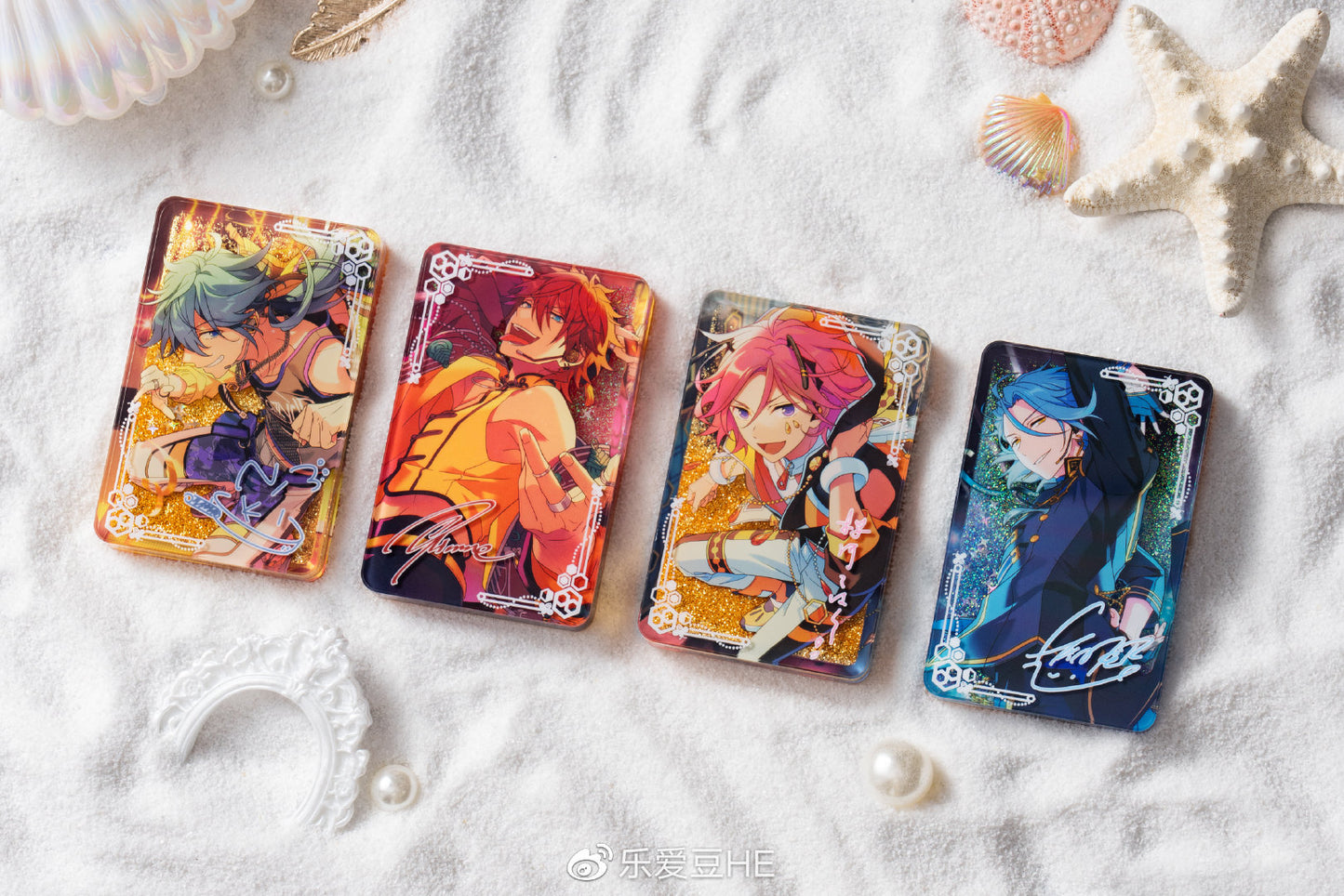 【在庫処分】【偶像梦幻祭】中国　星耀　流砂アクリルブロック【在庫品】