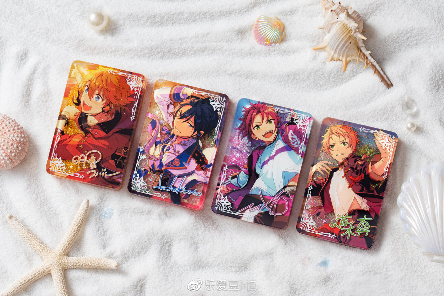 【在庫処分】【偶像梦幻祭】中国　星耀　流砂アクリルブロック【在庫品】