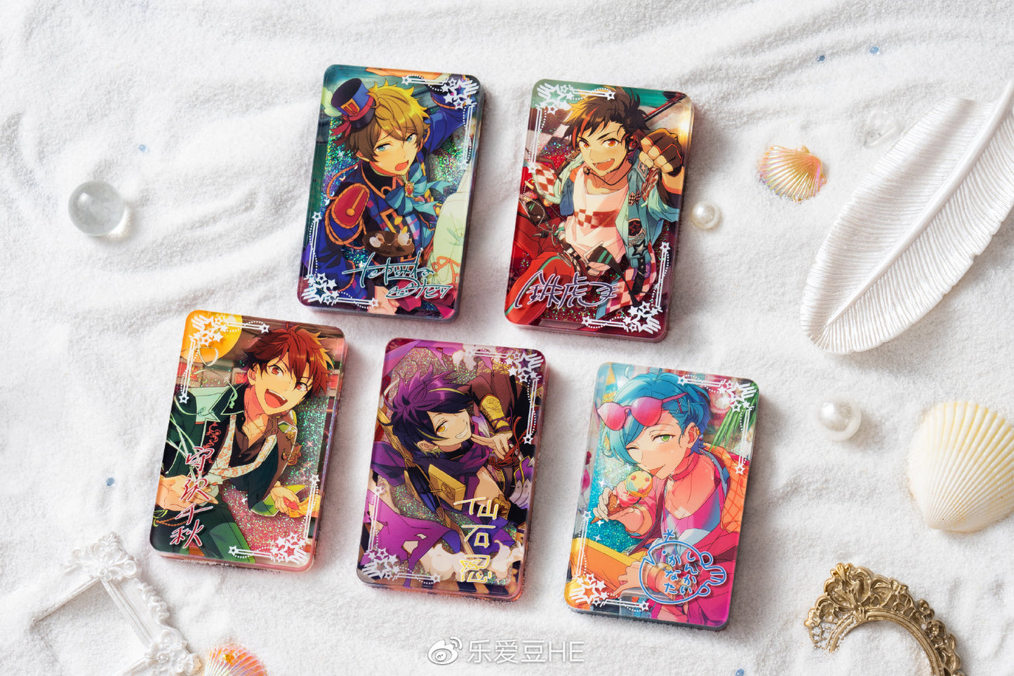 【在庫処分】【偶像梦幻祭】中国　星耀　流砂アクリルブロック【在庫品】