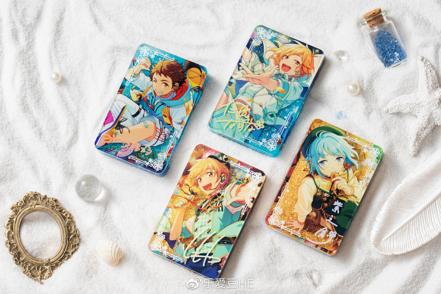 【在庫処分】【偶像梦幻祭】中国　星耀　流砂アクリルブロック【在庫品】