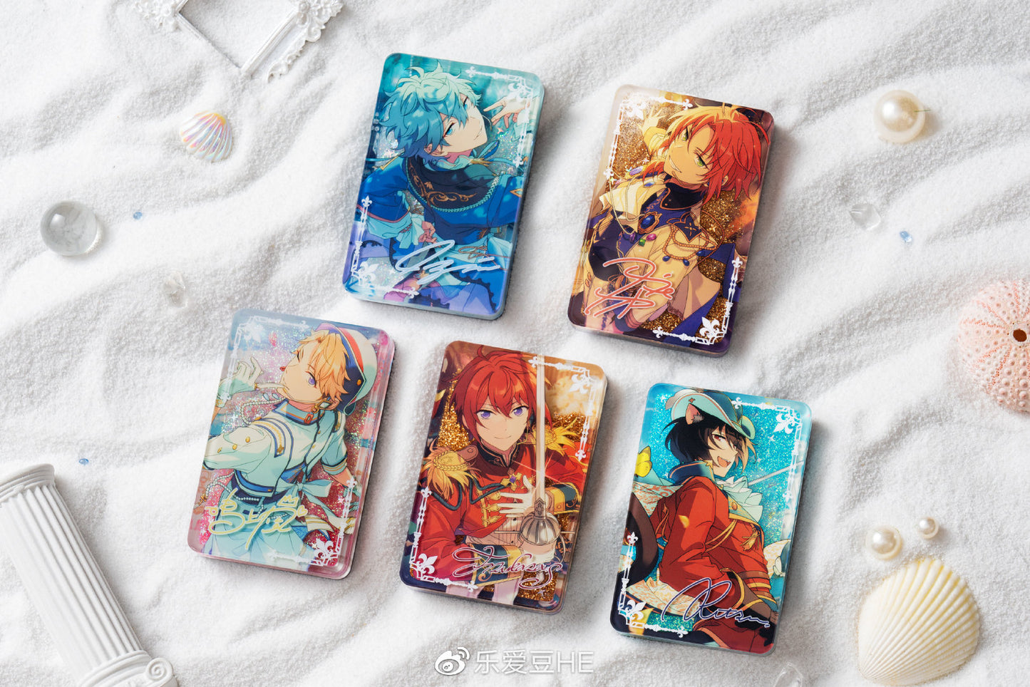 【在庫処分】【偶像梦幻祭】中国　星耀　流砂アクリルブロック【在庫品】