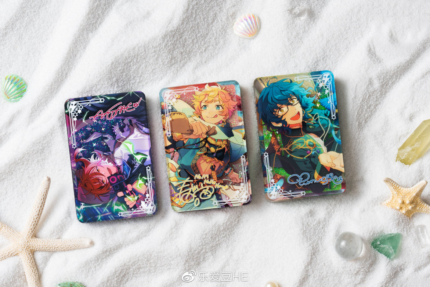 【在庫処分】【偶像梦幻祭】中国　星耀　流砂アクリルブロック【在庫品】