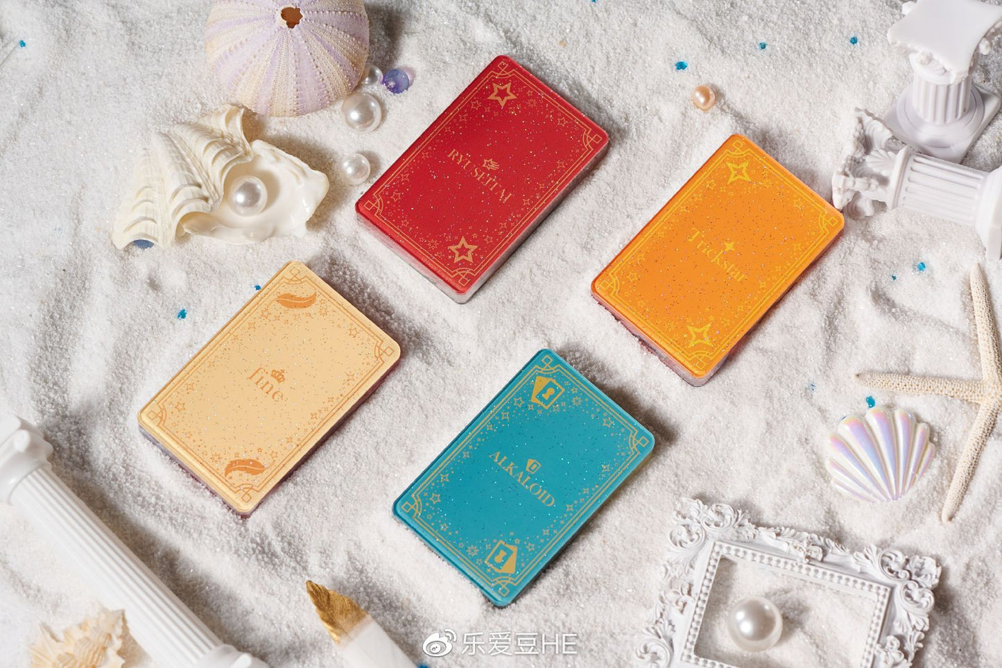 【在庫処分】【偶像梦幻祭】中国　星耀　流砂アクリルブロック【在庫品】