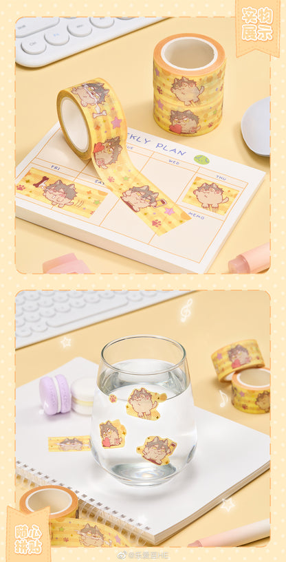 【在庫処分】【偶像梦幻祭】中国　ぶくぶ　マスキングテープ【在庫品】