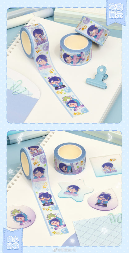 【在庫処分】【偶像梦幻祭】中国　ぶくぶ　マスキングテープ【在庫品】