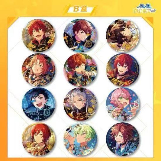 【在庫処分】【偶像梦幻祭】中国　招募缶バッジ　第一弾【在庫品】