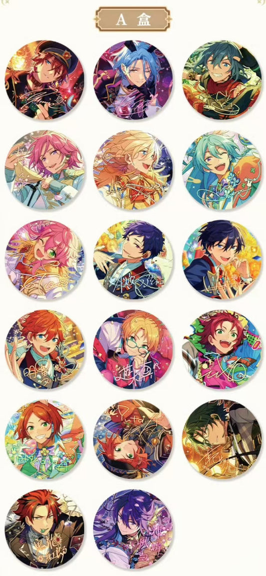 【在庫処分】【偶像梦幻祭】中国　繁夢缶バッジ【在庫品】