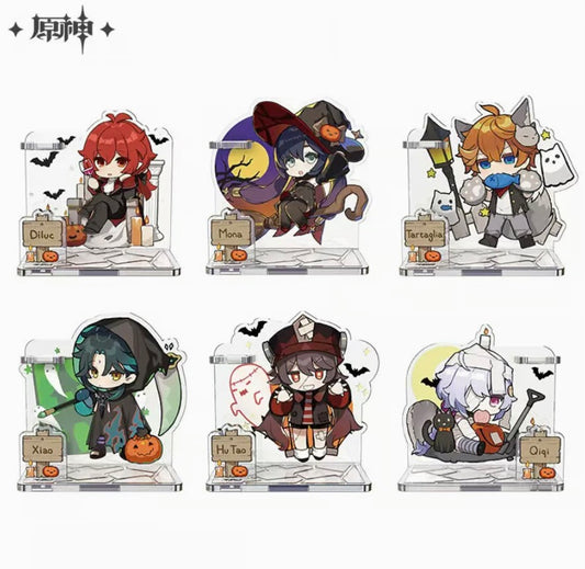 【在庫品】【10周年お祝いセール第二弾】【原神Genshin】ハロウィンコスプレシリーズ　アクリルスタンド