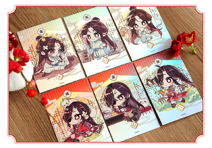 【天官賜福】中国　玲瓏骰子　ポストカードセット