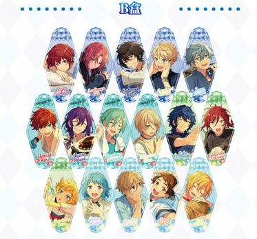 【在庫処分】【偶像梦幻祭】中国　花伴　アクリルキーホルダー【在庫品】