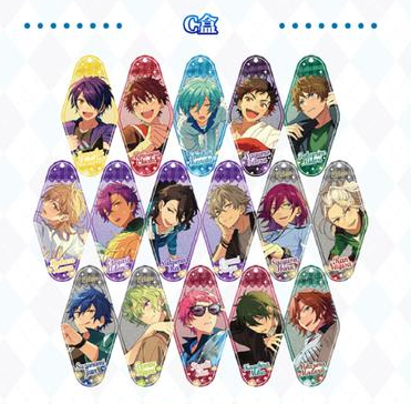 【在庫処分】【偶像梦幻祭】中国　花伴　アクリルキーホルダー【在庫品】