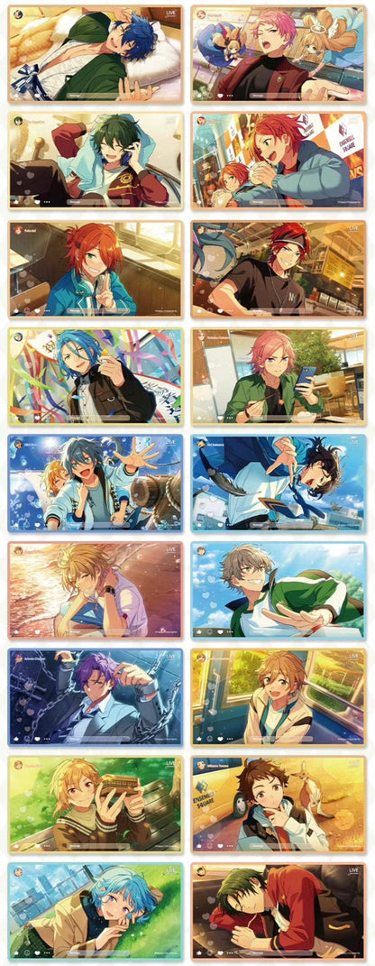 【店頭新品&再入荷】【偶像梦幻祭】中国　LIVEクリアカード【在庫品】